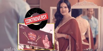 Sunny Leone Navarati Ad controversy