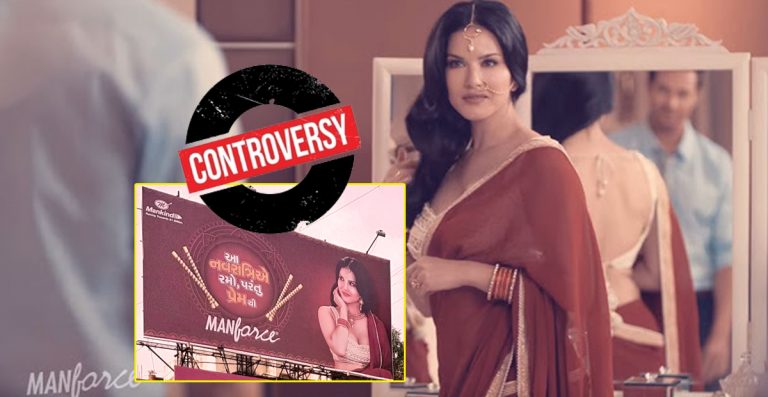 Sunny Leone Navarati Ad controversy