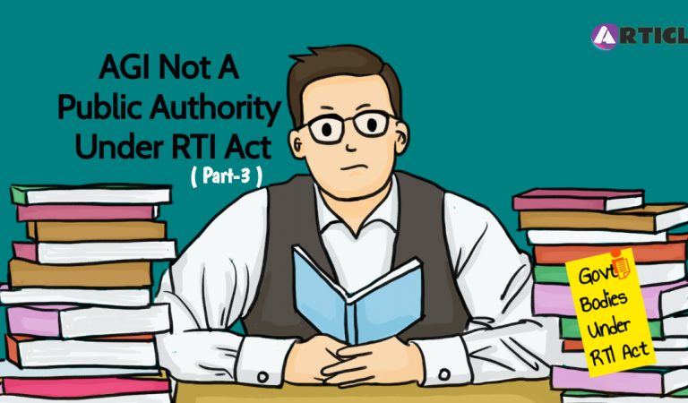 AGI beyond RTI: The misplaced idea of Client-lawyer relationship between AGI and Govt